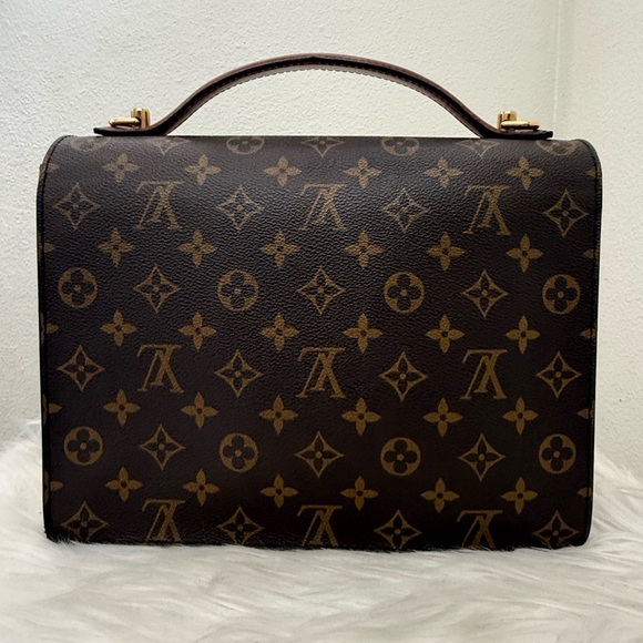 LOUIS VUITTON Monogram Monceau 28 Handbag - Picture 3 of 14